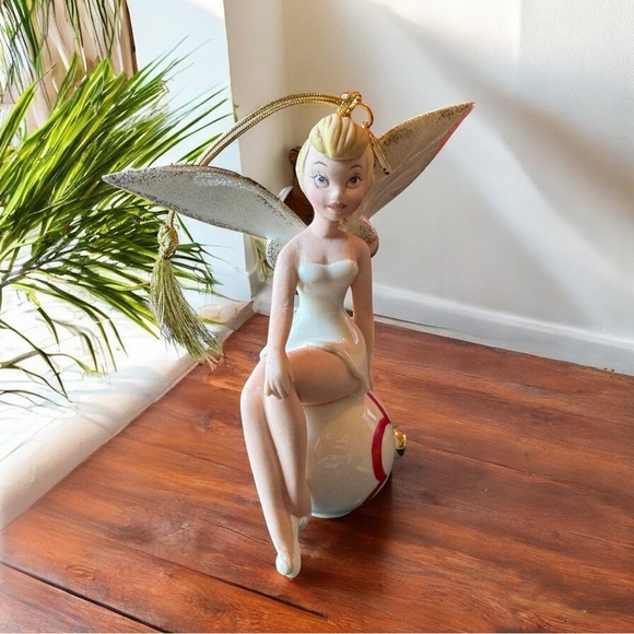 Lenox 2015 Disney Showcase Tinker Bell “Fa La La La Fairy” Ornament Original Box - Picture 9 of 13